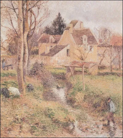 Qui a peint "Le ruisseau à Osny" ?