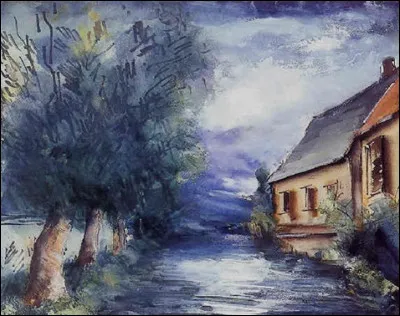 Qui a peint "Trois saules à côté d'un ruisseau" ?