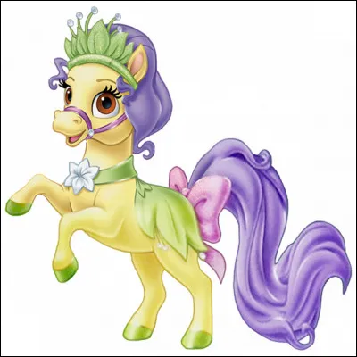 Quelle princesse se cache derri&egrave;re ce cheval aux sabots verts ?