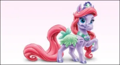 Ce cheval &agrave; la crini&egrave;re rouge est :