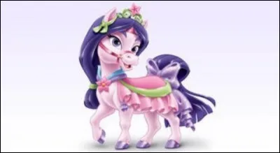 Ce petit cheval cache une grande princesse.