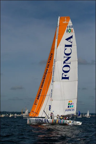 Où ont lieu le départ et le retour du ''Vendée Globe'' ?