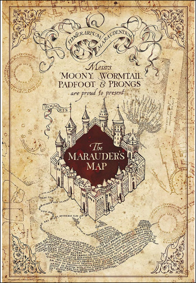 Ils créèrent ensemble la carte du Maraudeur, mais quelle incantation faut-il prononcer pour pouvoir la lire ?