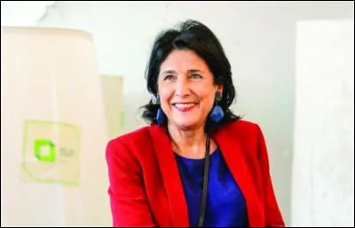Salomé Zourabichvili.
Période : depuis le 10 mai 2017.
Parti politique : La Voie.
Tendance : libéralisme - pro occidental - pro européen.