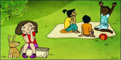 Tu fais un pique-nique avec tes amis...