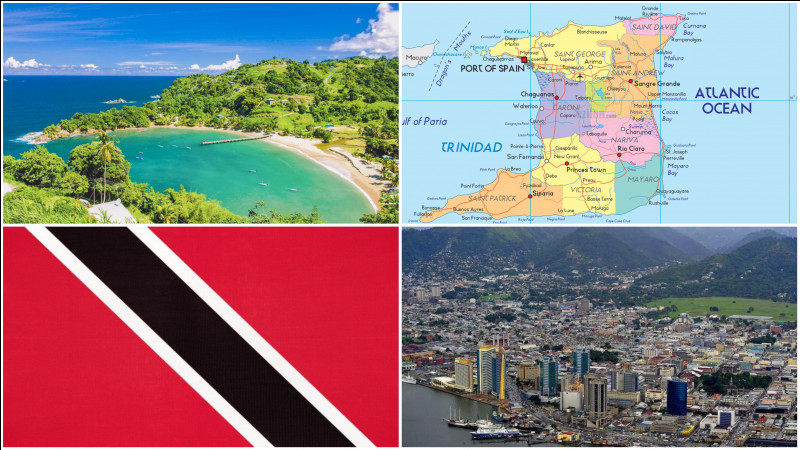 Trinidad-et-Tobago ~ C'est un pays des Antilles. Sa capitale est Port-d'Espagne. Il compte plus d'un million d'habitants. Seulement, près de quel pays d'Amérique du Sud est-il situé ?