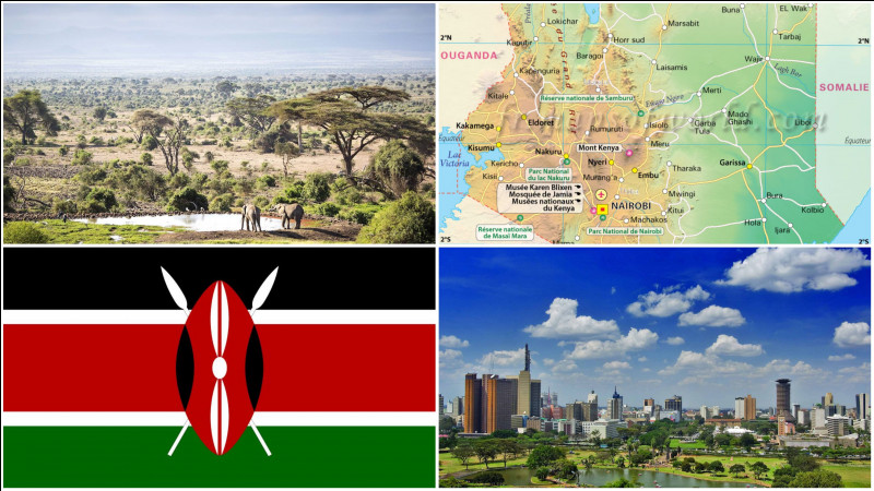 Kenya ~ J'ai choisi ce pays car ses paysages sont diversifiés et qu'il possède une nature encore préservée. Sa faune et sa flore sont luxuriantes ! Une question assez simple pour cette fois : dans quelle partie du continent africain se trouve ce pays ?