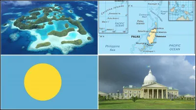 Îles Palaos ~ Cet archipel du nord du l'Océanie, avec son climat tropical, a pour capitale Melekeok. En photographie vous pouvez voir l'archipel des îles Chelbacheb. Dans quelle division géographique de l'Océanie se situe ce pays ?