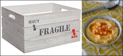 Allez, on lâche une dernière caisse : attention, elle pèse son pois... chiche !