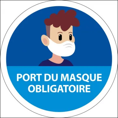 En ces temps de crise sanitaire, le port du masque devrait être obligatoire...