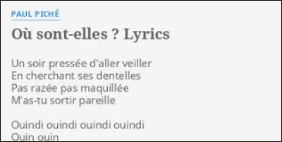 Pour ce Patrick, la question est ...