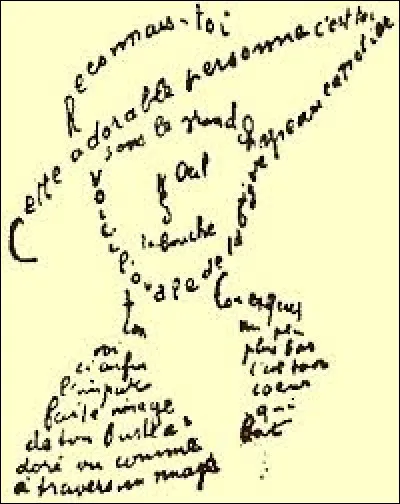 Cochez l'uvre de Guillaume Appolinaire !