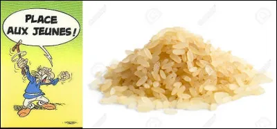Trois grains de riz, ça fait chouia et pas bézef !