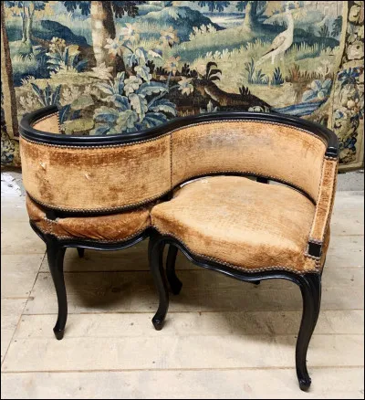 Comment se nomme ce double fauteuil ?