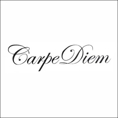 Que signifie littéralement la locution latine ''carpe diem'' ?