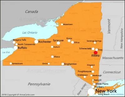 New York est-elle la capitale de l'État de New York ?