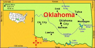 Oklahoma City est-elle la capitale de l'Oklahoma ?