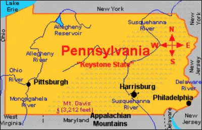 Philadelphie est-elle la capitale de la Pennsylvanie ?