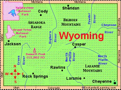 Cody est-elle la capitale du Wyoming ?