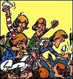 Quel groupe rock mondialement connu reconnait-on sur cette image ?