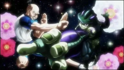 Quelle est la première attaque qu'utilise Netero face à Meruem ?