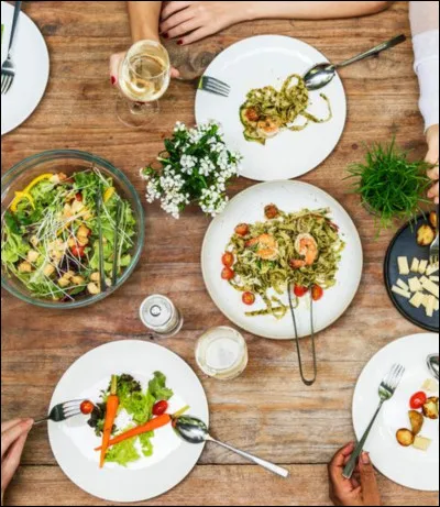 Vous avez faim, vous mangez :