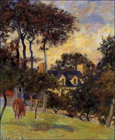 Qui a peint "Maison Blanche" ?