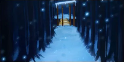 Quand le héros sort des ruines, il arrive...