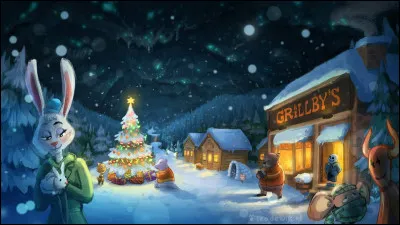 Après la forêt de Snowdin, le héros arrive...