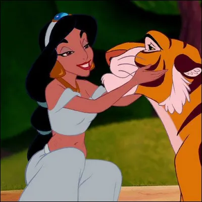 Comment s'appelle le tigre de Jasmine ?