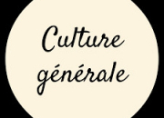 Quiz Culture gnrale - Table ou chaise ?