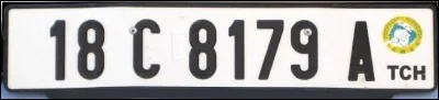 De quel pays provient cette plaque d'immatriculation ?