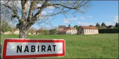 Commune néo-aquitaine, dans l'arrondissement de Sarlat-la-Canéda, Nabirat se situe dans le département ...