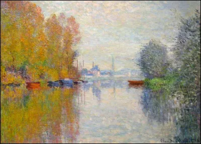 Qui a peint "L'automne sur la Seine à Argenteuil" ?