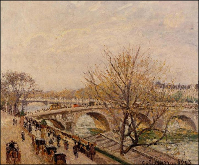 Qui a peint "La Seine à Paris, Pont Royal" ?