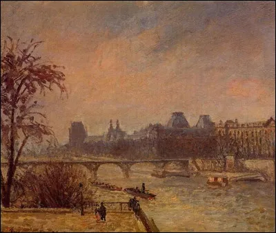 Qui a peint "La Seine et le Louvre, Paris" ?