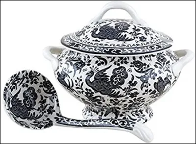 Avec quoi servira-t-on le potage ?