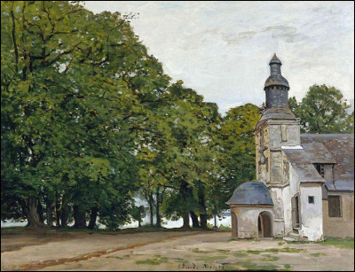 Qui a peint "La Chapelle Notre-Dame de Grâce à Honfleur" ?