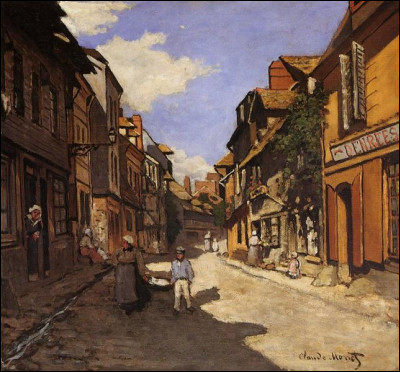 Qui a peint "La Rue Bavolle à Honfleur" ?