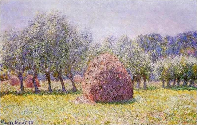 Qui a peint "Botte de foin" ?