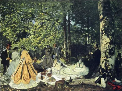 Qui a peint "Déjeuner sur l'herbe" ?