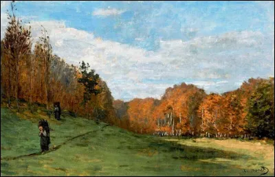 Qui a peint "Les porteurs de bois dans la forêt de Fontainebleau" ?