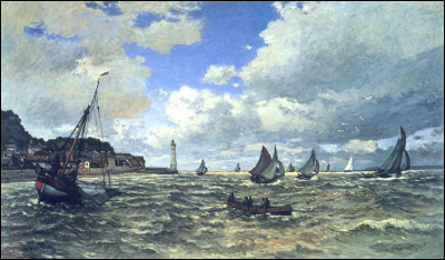 Qui a peint "L'estuaire de la Seine à Honfleur" ?