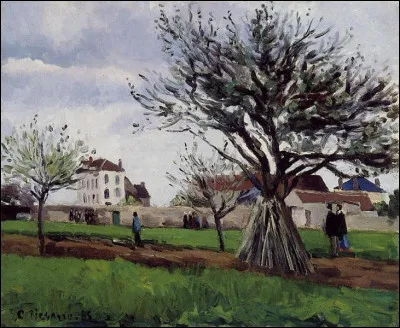 Qui a peint "Pommiers à Pontoise" ?