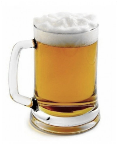 Quel est ce récipient, un gobelet cylindrique avec anse dans lequel on boit de la bière ?