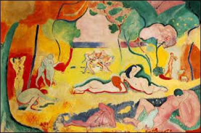 Henri Matisse a peint "La joie :
