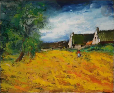 À qui doit-on "Le Champ de blé" ?