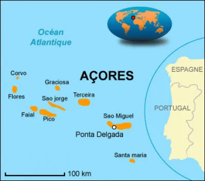 Les neuf îles des Açores sont-elles sont-elles un archipel appartenant au Portugal ?