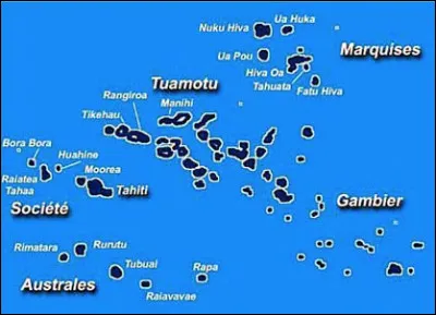 Les îles Gambier sont-elles un archipel appartenant à la France ?