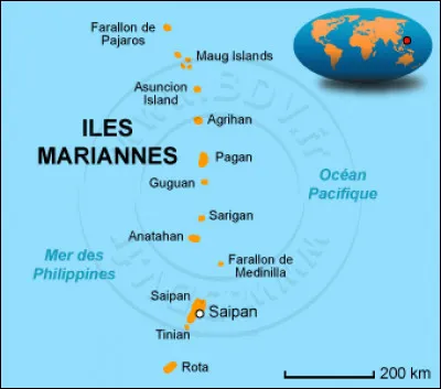 Les îles Mariannes sont-elles un archipel appartenant à la France ?